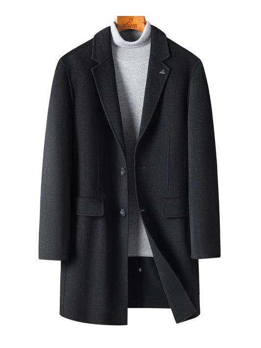 Stylish Long Sleeve Men's Coat